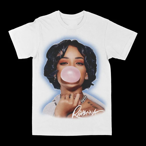 Rihanna "Bubblegum" Graphic Tee - Image 2