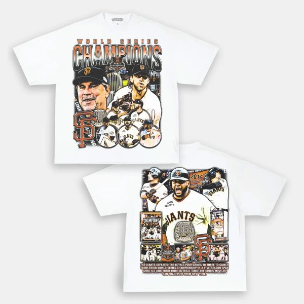 2014 WORLD SERIES CHAMPS - GIANTS TEE - [DS] - Image 2