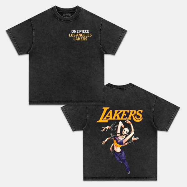 LOSANGELES LAKERS & ONE PIECE ROBIN TEE - Image 2