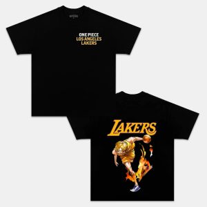 LOSANGELES LAKERS & ONE PIECE SANJI TEE