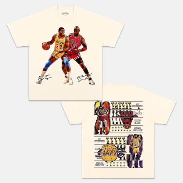 EARVIN JOHNSON  AND  MICHAEL JORDAN TEE - Image 3