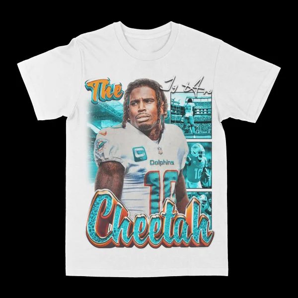 Tyreek Hill "The Cheetah" Graphic Tee - Image 2