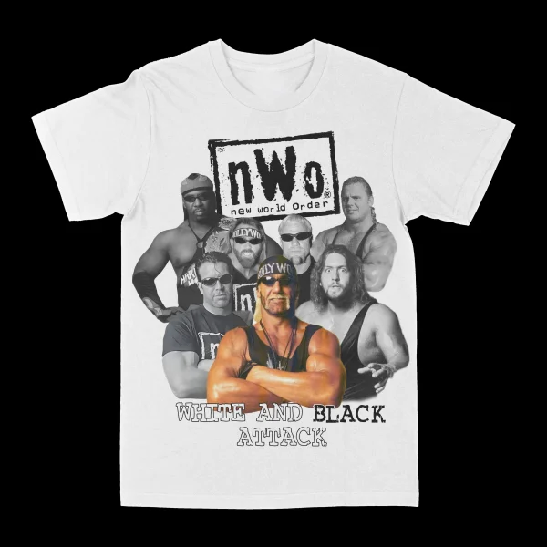 NWO "White And Black" Graphic Tee - Image 2
