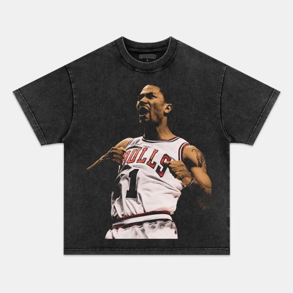 D-ROSE VINTAGE TEE - Image 3