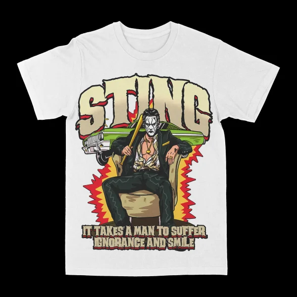 Sting "Smile" Graphic Tee - Image 2