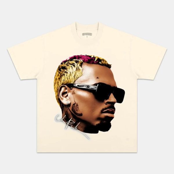 2024 CHRIS BROWN V8 VINTAGE TEE - Image 4