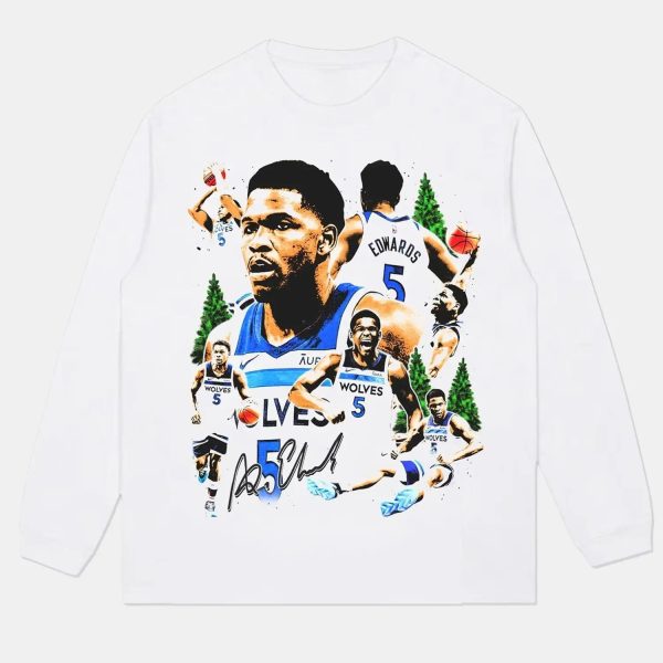 ANTHONY EDWARDS 4.24-2  LONG SLEEVE - Image 4
