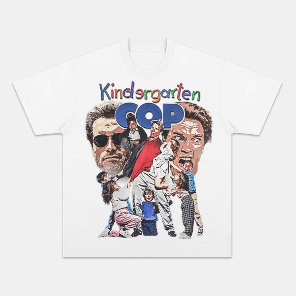 KINDERGARTEN COP VINTAGE TEE - Image 3
