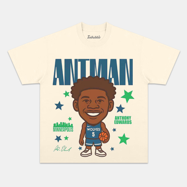 ANTHONY EDWARDS CARTOON TEE - Image 4