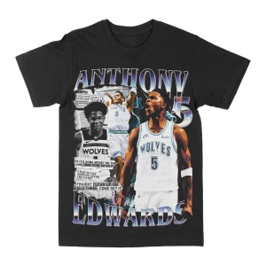 Anthony Edwards "Newspaper" Graphic Tee
