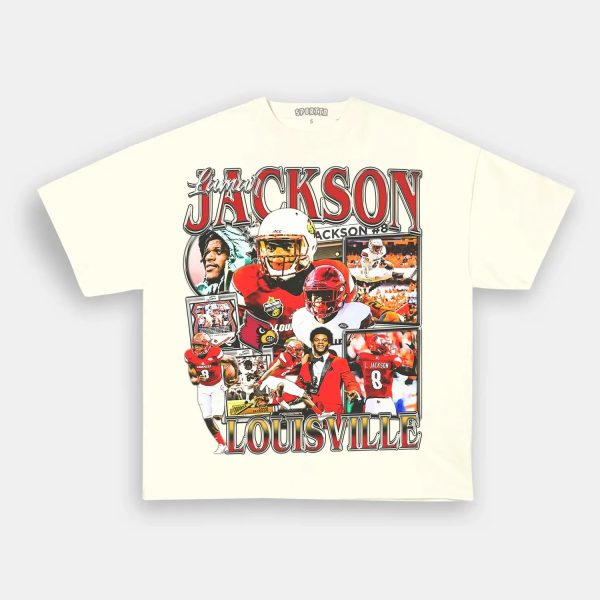LAMAR JACKSON - LOUISVILLE TEE - Image 3
