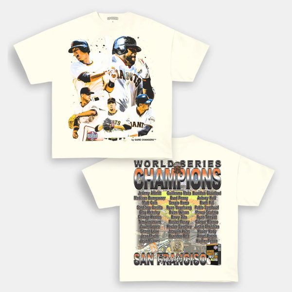 2012 WORLD SERIES CHAMPS - GIANTS TEE - [DS] - Image 3