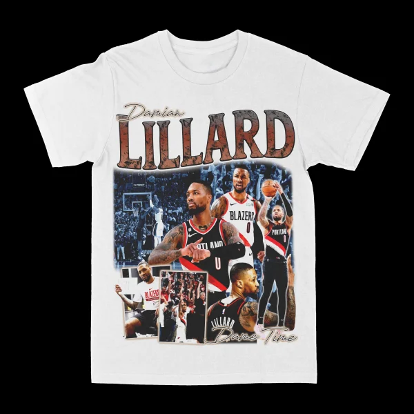 Damian Lillard "Dame Time" Graphic Tee - Image 2
