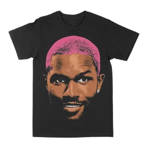 Frank Ocean "Big Face Pink Hair" Graphic Tee