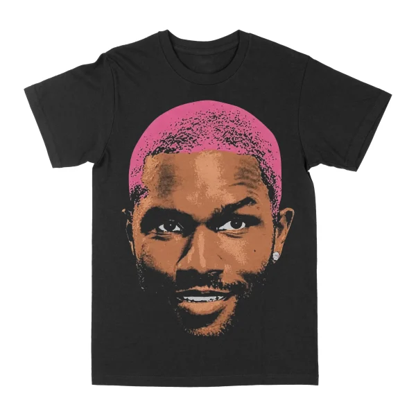 Frank Ocean "Big Face Pink Hair" Graphic Tee
