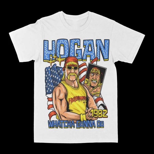 Hulk Hogan "1982" Graphic Tee - Image 2