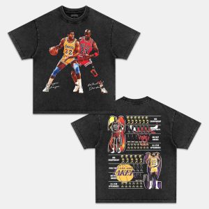 EARVIN JOHNSON  AND  MICHAEL JORDAN TEE
