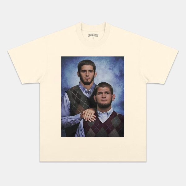 FUNNY ISLAM & KHABIB STEP BROTHERS TEE - Image 4