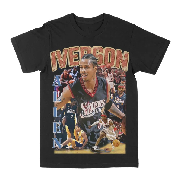 Allen Iverson "Step Over" Graphic Tee