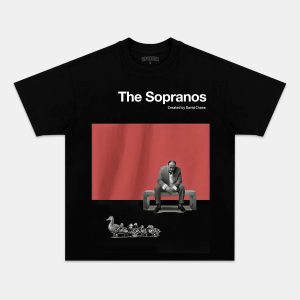 RETRO STYLE SOPRANOS GRAPHIC T-SHIRT