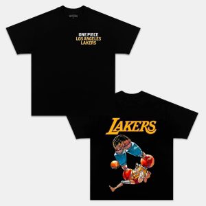 LOSANGELES LAKERS & ONE PIECE FRANKY TEE