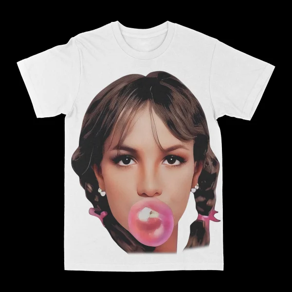 Brittney Spears "Bubblegum" Graphic Tee - Image 2