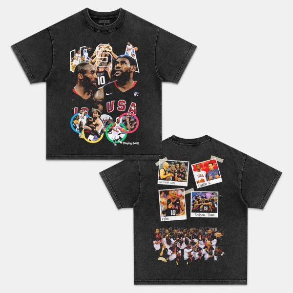 2008 USA TEAM VINTAGE TEE 2 - Image 2