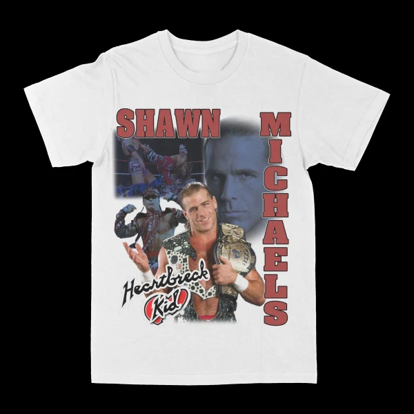 Shawn Michaels "Heartbreak Kid" Graphic Tee - Image 2