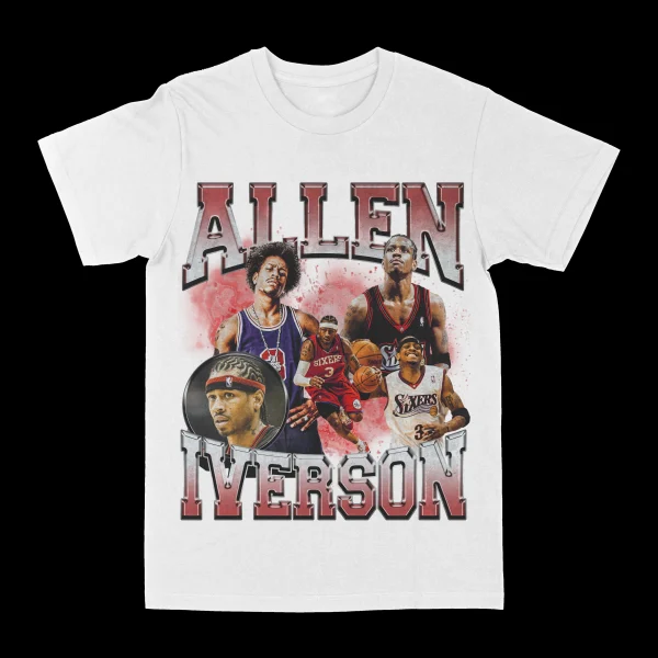 Allen Iverson Graphic Tee - Image 2