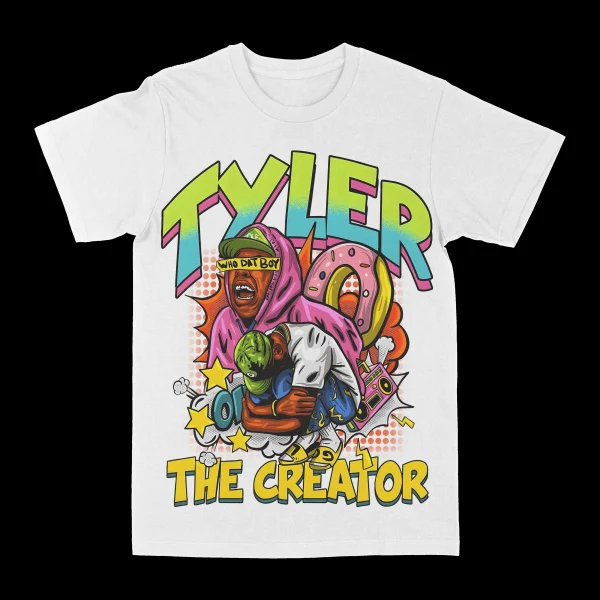Tyler The Creator "Who Dat Boy" Graphic Tee - Image 2