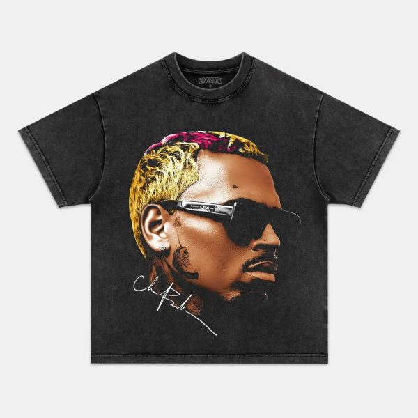 2024 CHRIS BROWN V8 VINTAGE TEE - Image 3