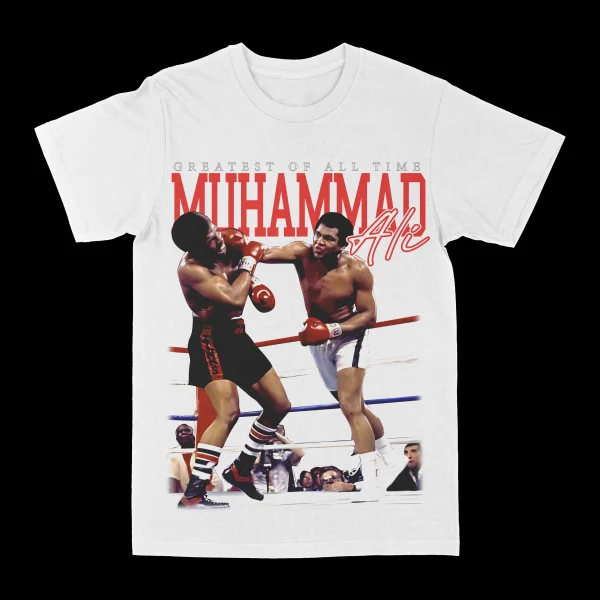 Muhammad Ali "GOAT" Graphic Tee - Image 2