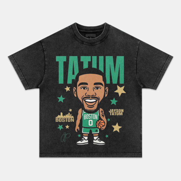 JAYSON TATUM CARTOON TEE - Image 2