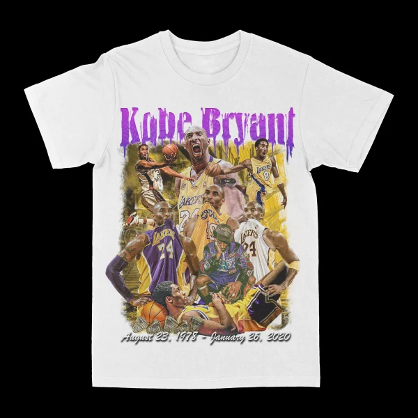 Kobe Bryant Dates Graphic Tee - Image 2
