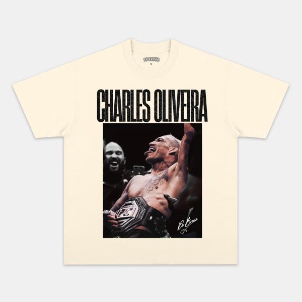 CHARLES OLIVEIRA  TEE - Image 2