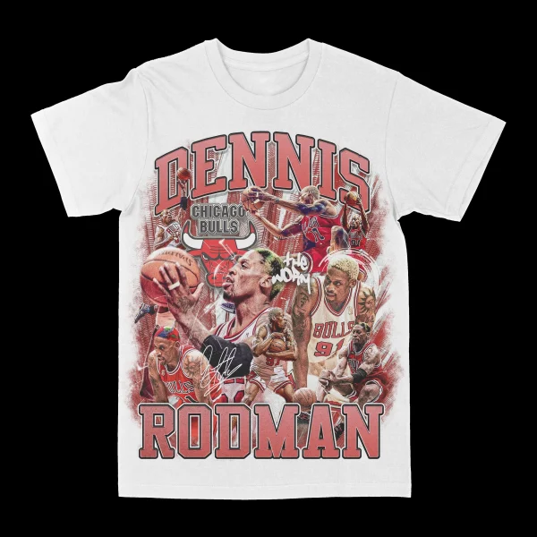 Dennis Rodman The Worm Graphic Tee - Image 2