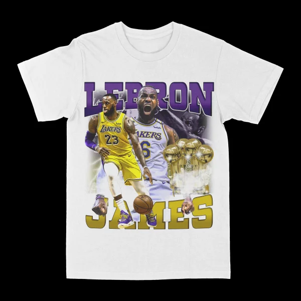 Lebron James 6/23 Graphic Tee - Image 2