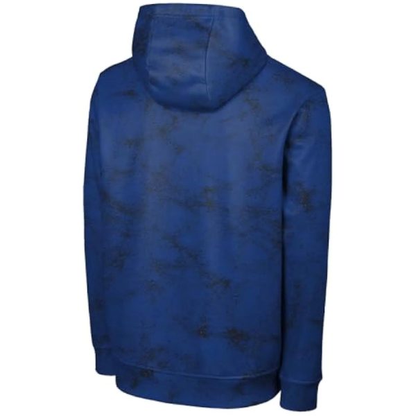 NFL Men's Officially Licensed Established Wordmark Camo Performance Throwback Team Color Pullover Sweatshirt Hoodie - Image 3