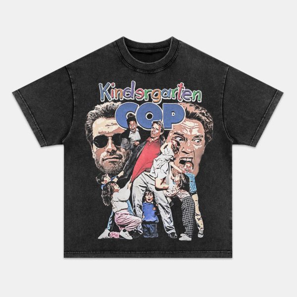 KINDERGARTEN COP VINTAGE TEE - Image 2