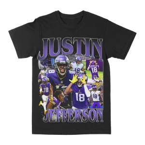 Justin Jefferson "18" Graphic Tee