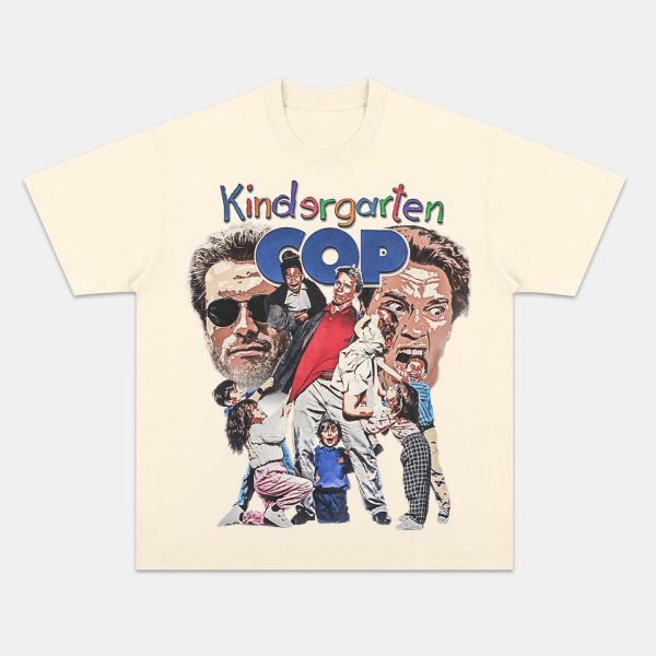 KINDERGARTEN COP VINTAGE TEE - Image 4