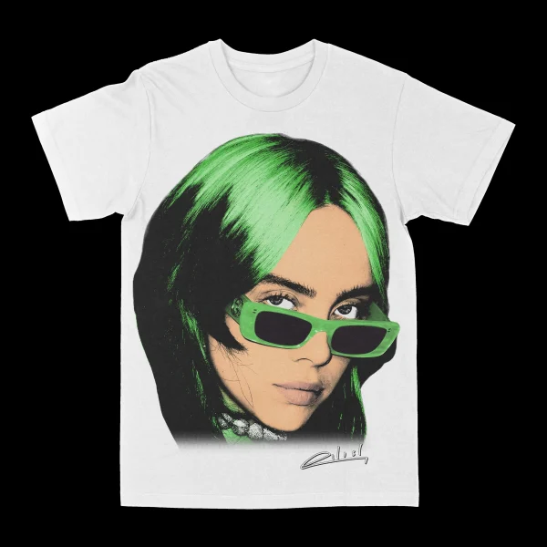 Billie Eilish "Big Face" Graphic Tee - Image 2