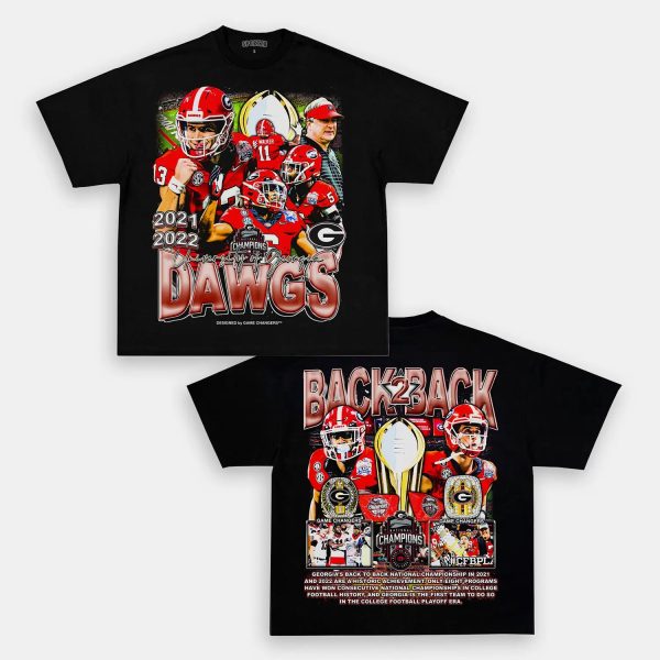 2021 2022 NATIONAL CHAMPS - GEORGIA TEE - [DS] - Image 4