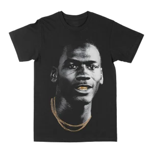 Michael Jordan "Gold Grill" Graphic Tee