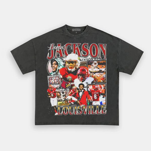 LAMAR JACKSON - LOUISVILLE TEE - Image 4