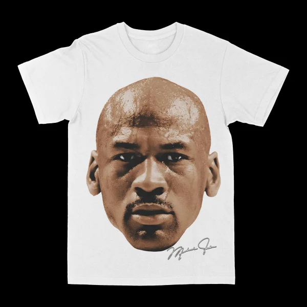 Michael Jordan "Big Face" Graphic Tee - Image 2