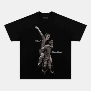LIONEL MESSI AND RONALDINHO TEE