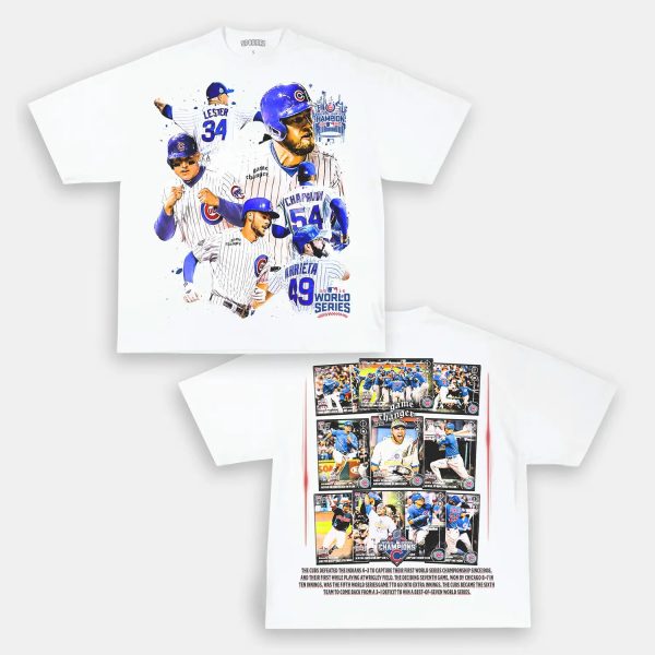 2016 WORLD SERIES CHAMPS - CUBS TEE - [DS] - Image 2