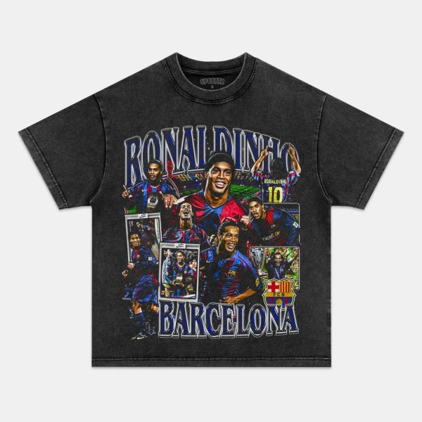RONALDINHO - FCB TEE - Image 3