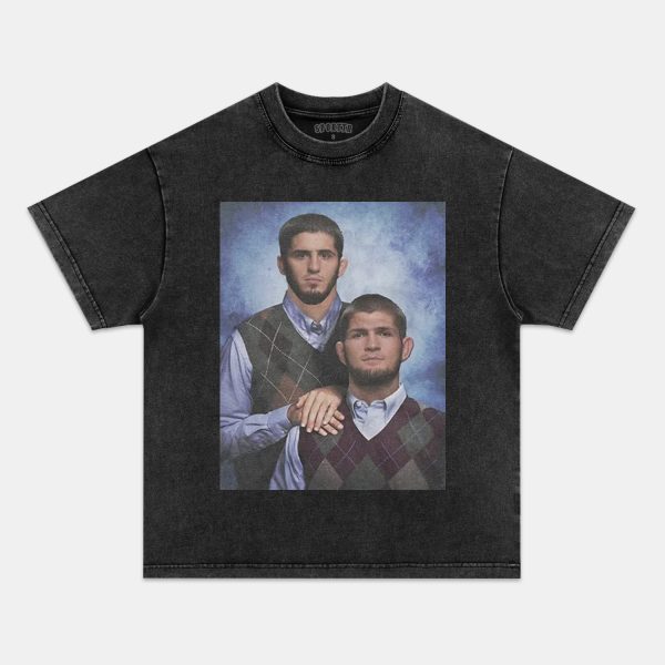 FUNNY ISLAM & KHABIB STEP BROTHERS TEE - Image 2